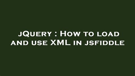 jsfiddle jquery
